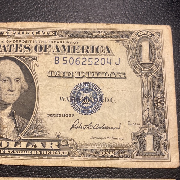 One dollar silver certificate 1935 - Picture 5 of 8